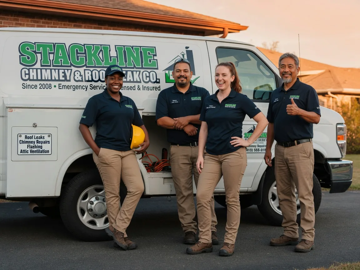 Chimney flashing repair company in Valley Springs, CA